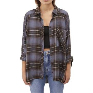 NWT Urban Outfitters BDG Brendon plaid Flannel